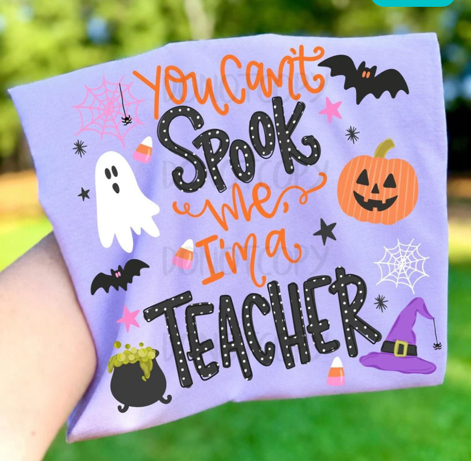 You can't spook me I'm a Teacher
