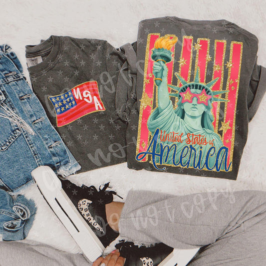 Sparkle Liberty Tee - NEW