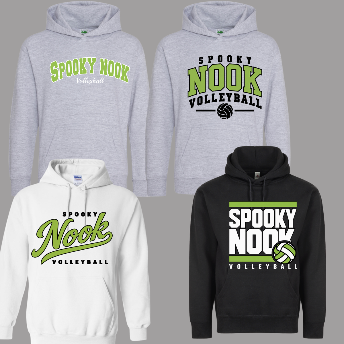 The Basic Hoodie - Spooky Nook Volleyball