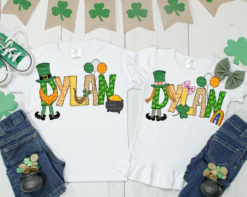Personalized St. Patty's Day Apparel