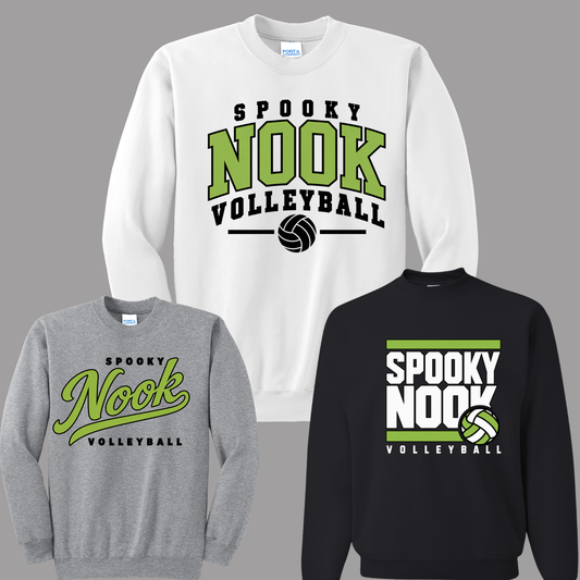 The Basic Sweatshirt - Spooky Nook Volleyball