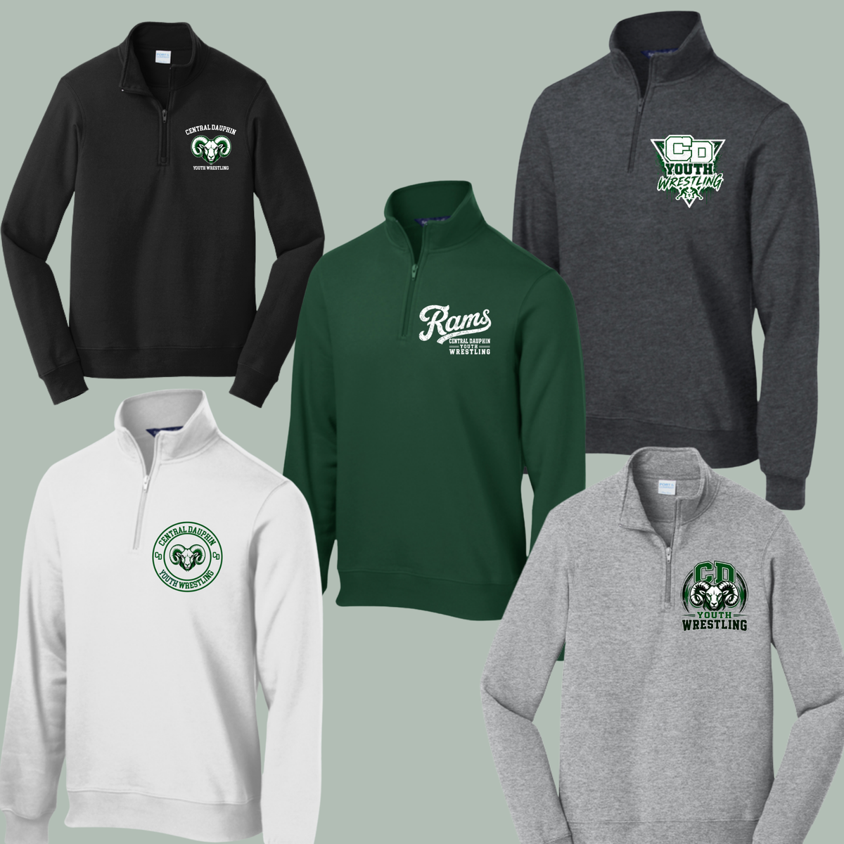 The 1/4-Zip Sweatshirt - CDYW