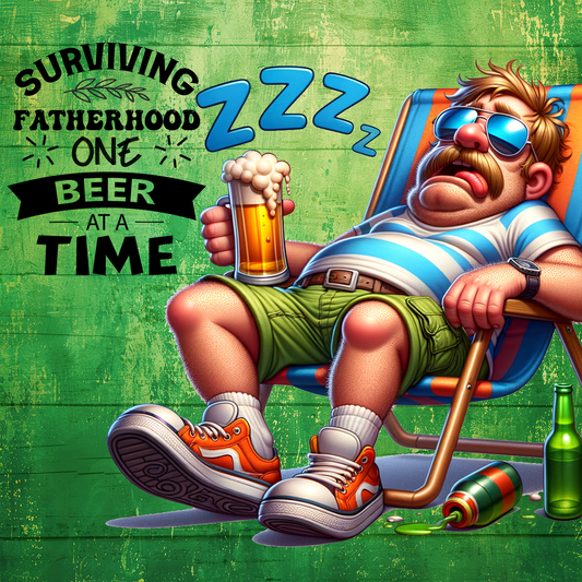 Dad Comic Beer Coasters