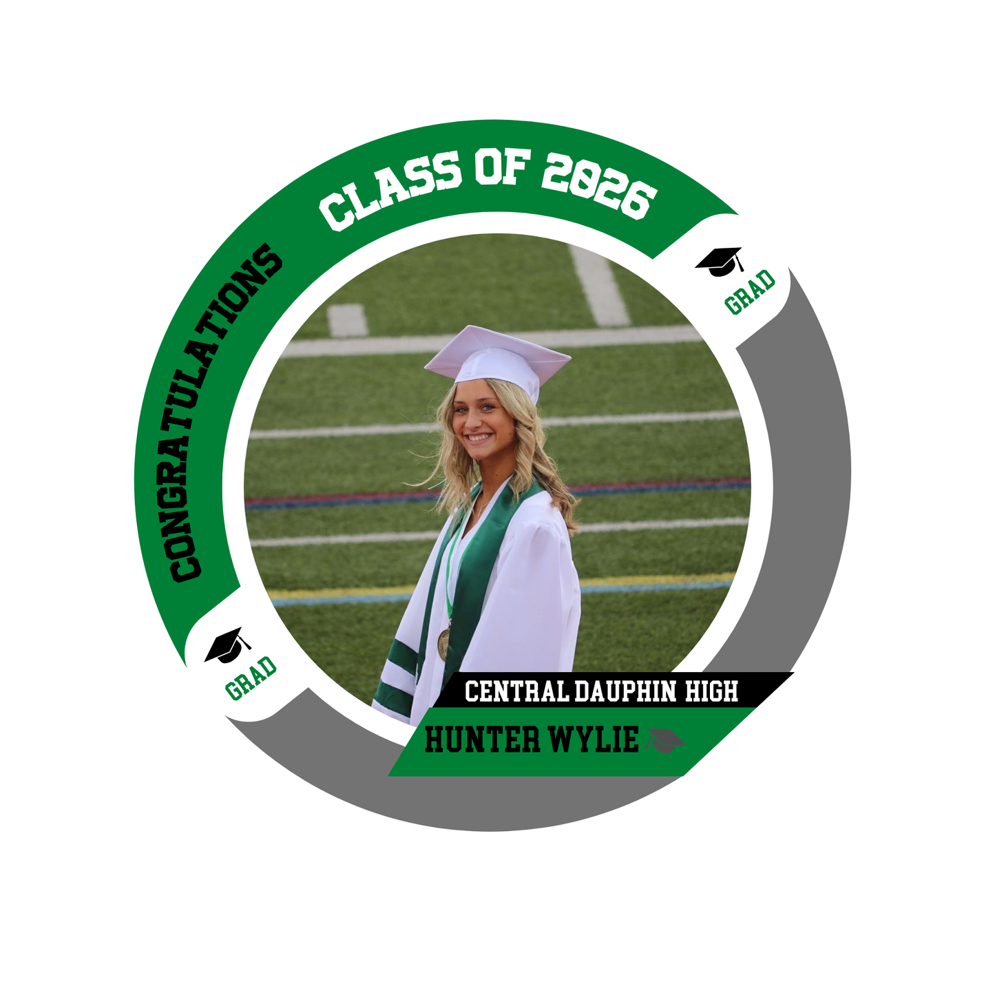 Graduation Personalized Buttons