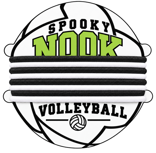 The Hair Tie Bag Tag - Spooky Nook Volleyball